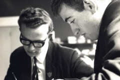 061 Tony Tugwell, Marten Collins, Prefect's Room 1965