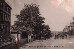 024 - Marlborough Hill Looking North (date unknown). Schools later built on the right side